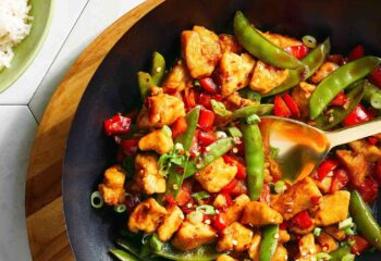 Kung Pow Chicken (Veggies Only)