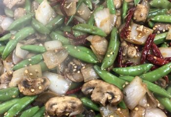 Kung Pow Chicken (Veggies Only)