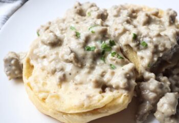 Turkey Biscuit & Gravy