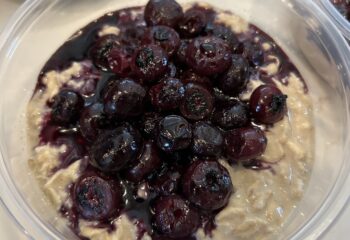 Blueberry Honey Overnight Oats