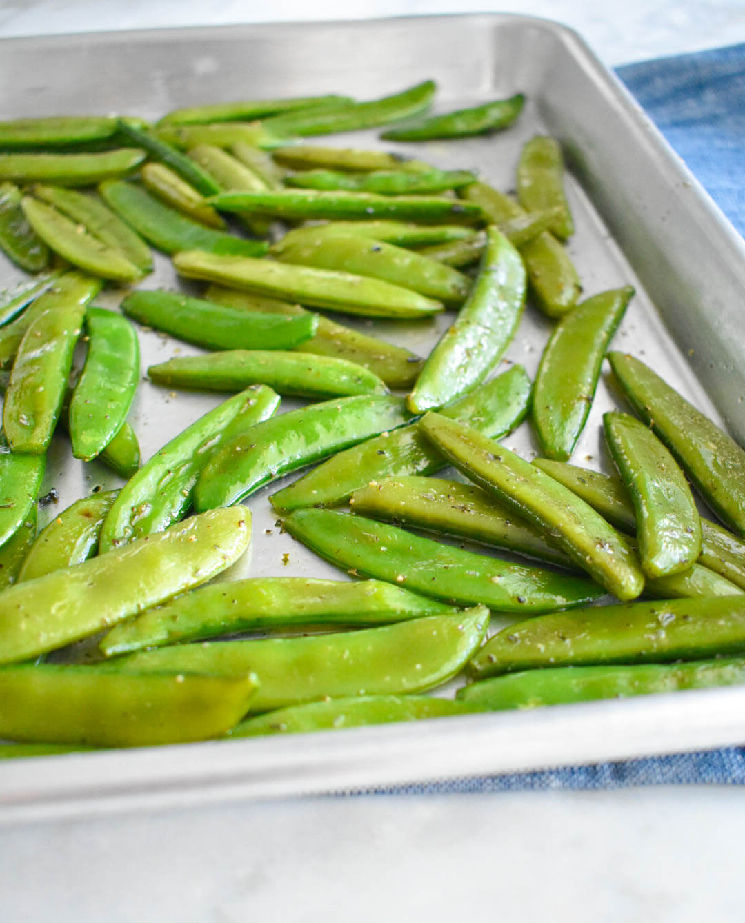 (NEW) Roasted Snap Peas by the LB